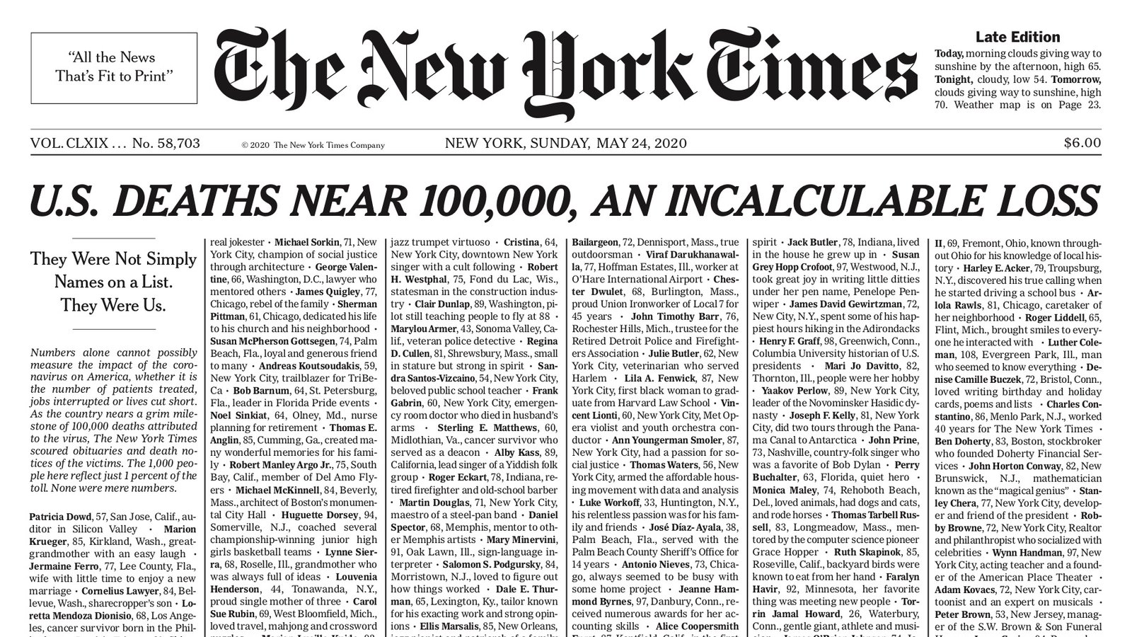 news paper